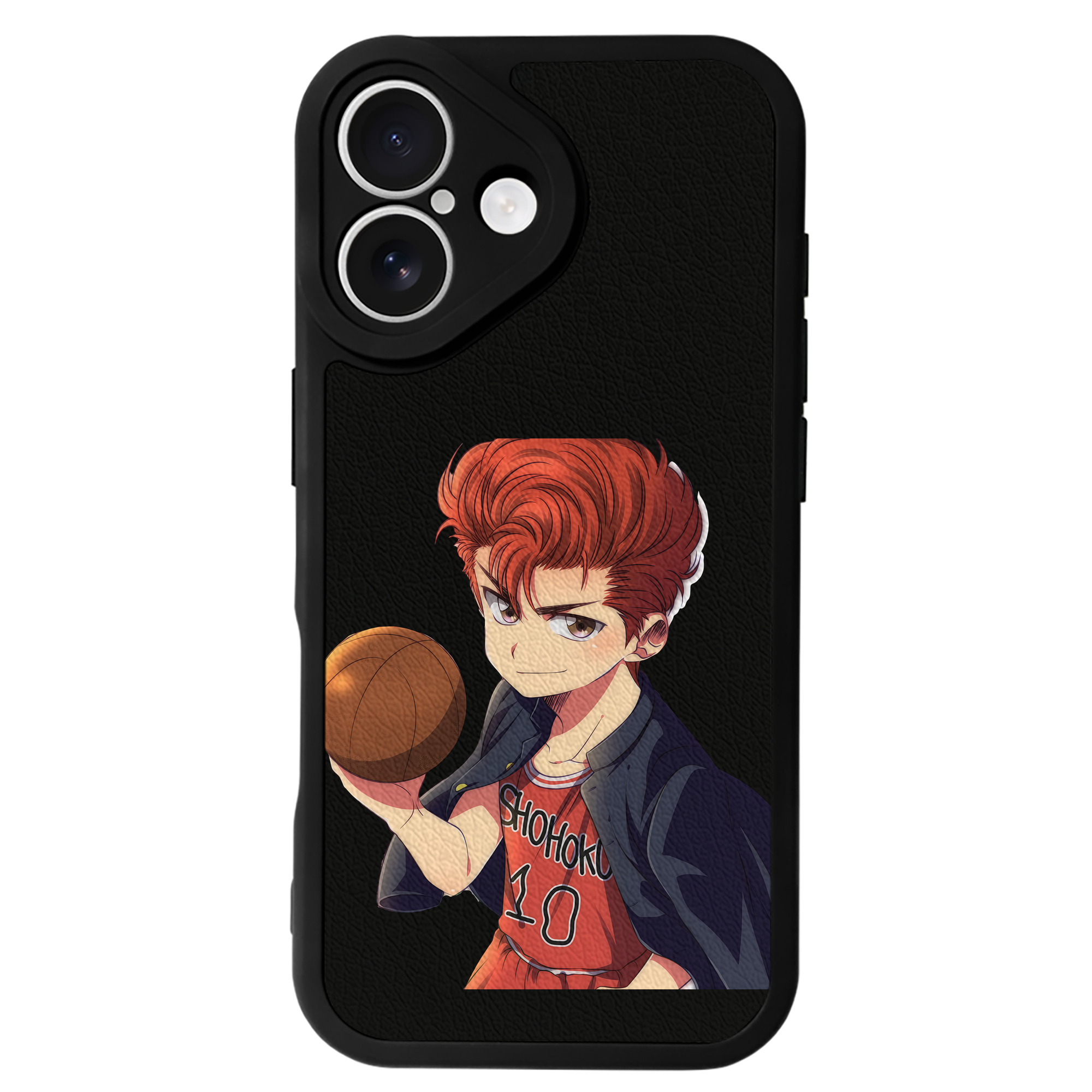 （画像用） SLAM DUNK／スラムダンク 【iPhone 16シリーズ対応】シリコンスマホケース（レザー調） 材質：シリコン